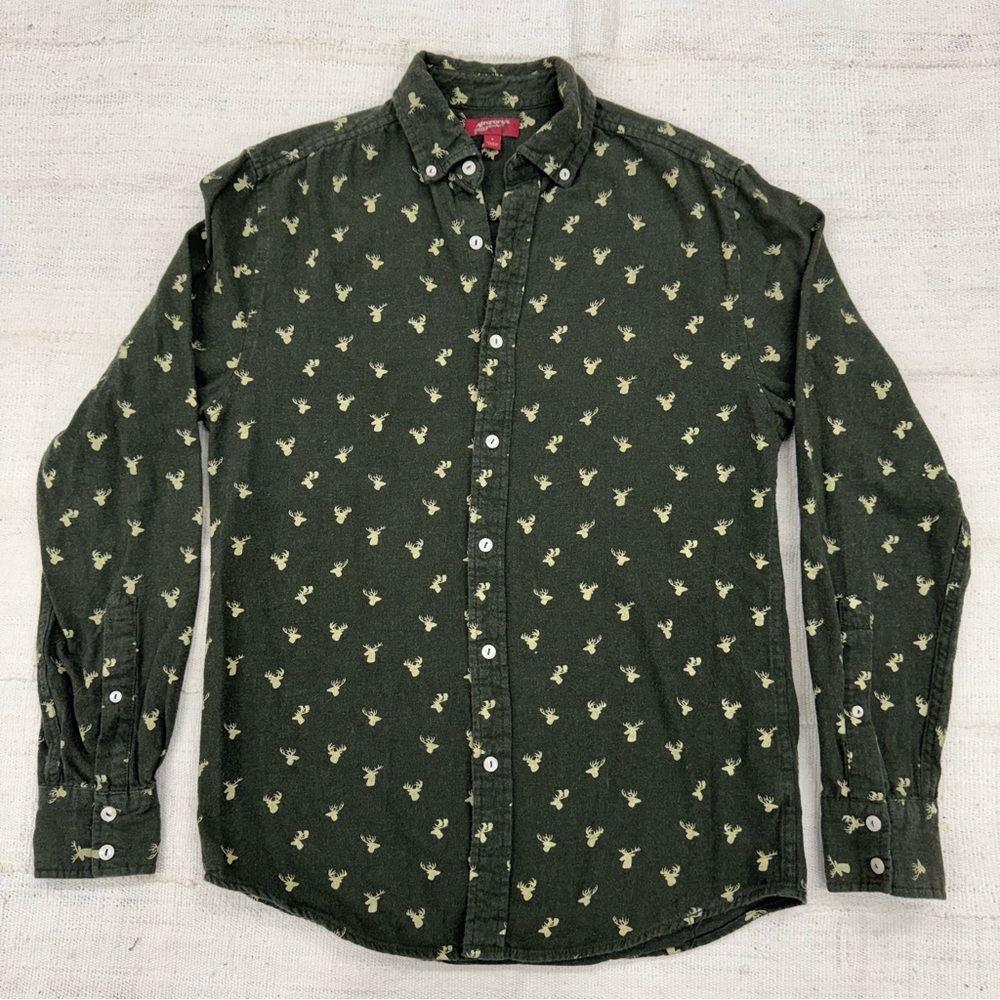 Arizona Green Men's Flannel Shirt